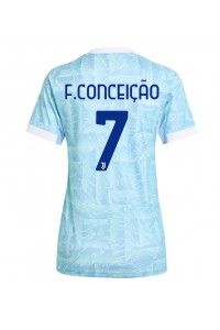 Fotbalové Dres Juventus Francisco Conceicao #7 Dámské Venkovní Oblečení 2025-26 Krátký Rukáv